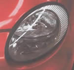 Clean headlight